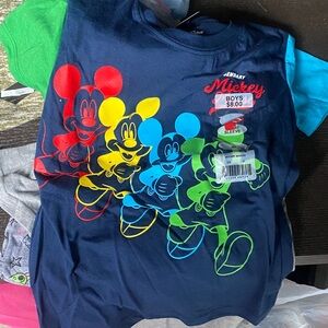 Boys' Navy Blue T-Shirt pack of 5 size 5